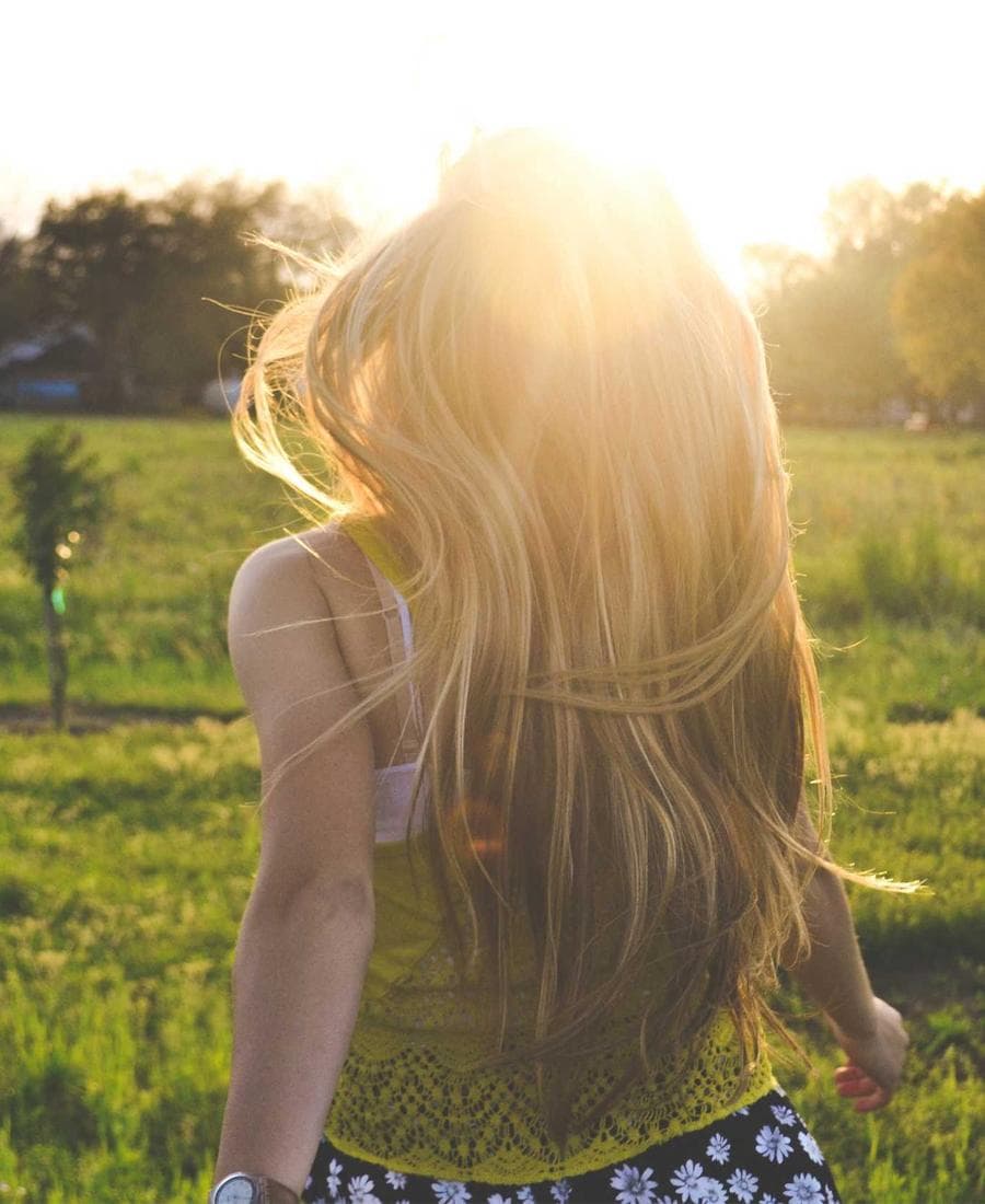 Golden hour in the park